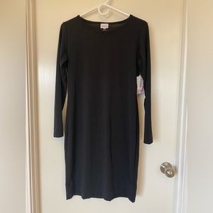 NWT LuLaRoe Debbie black dress